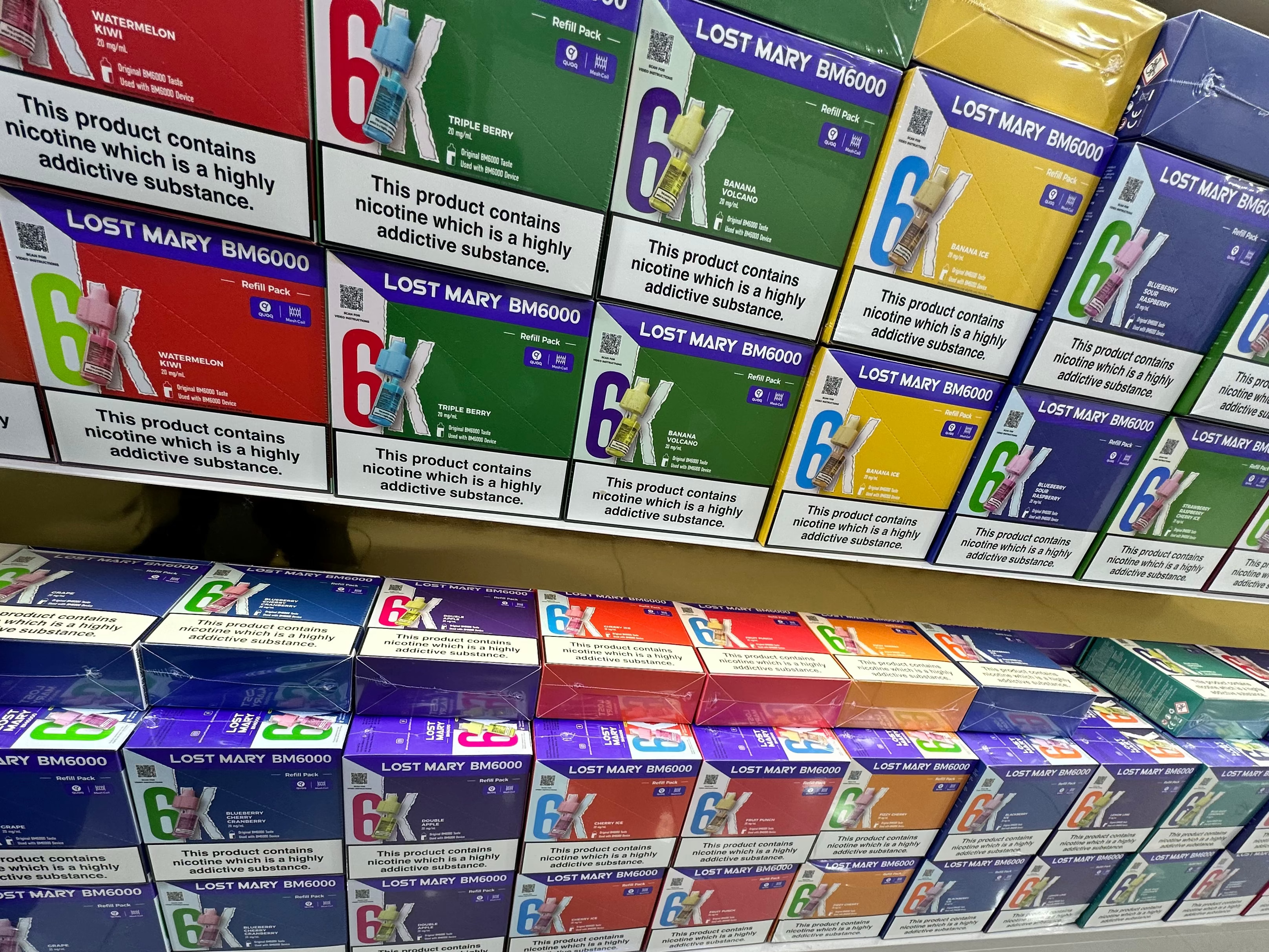 Lost Mary BM6000 Pods Pack of 5